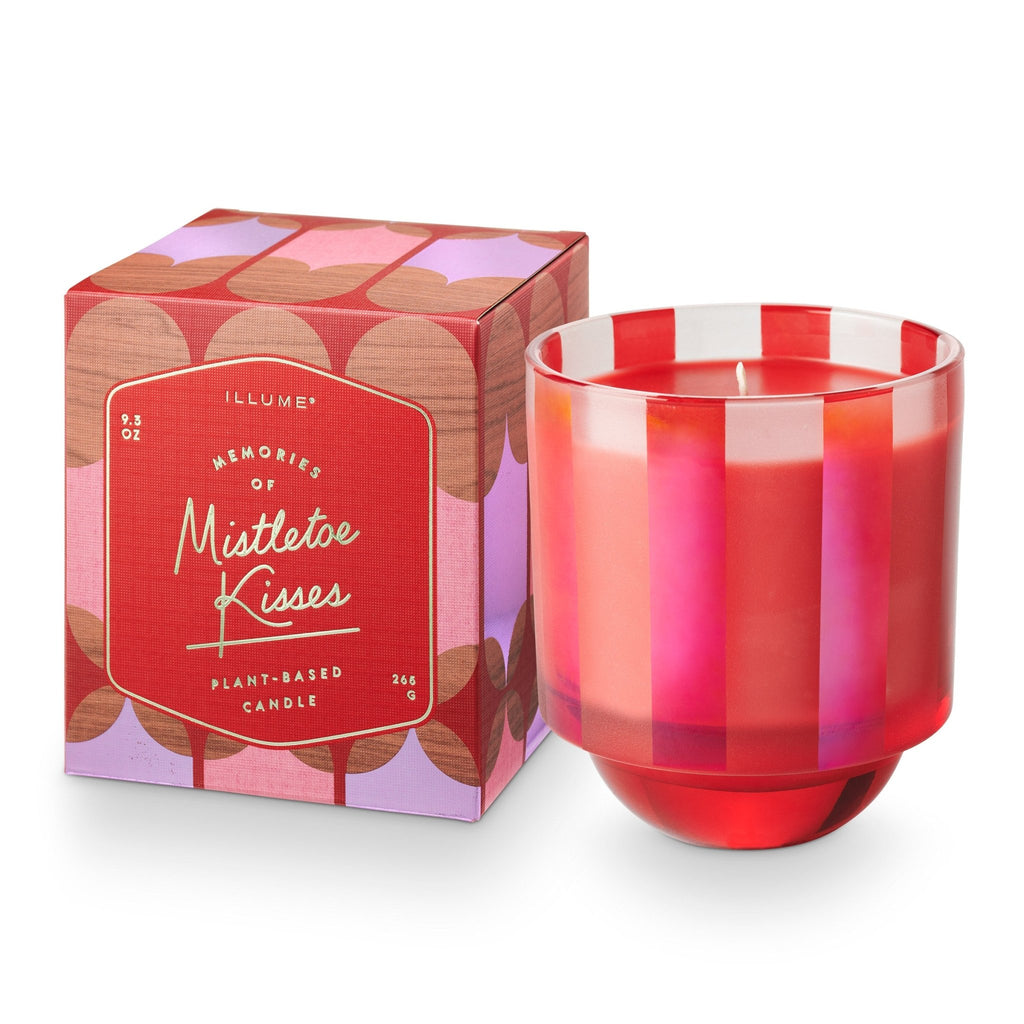 MISTLETOE KISSES BOXED CANDLE