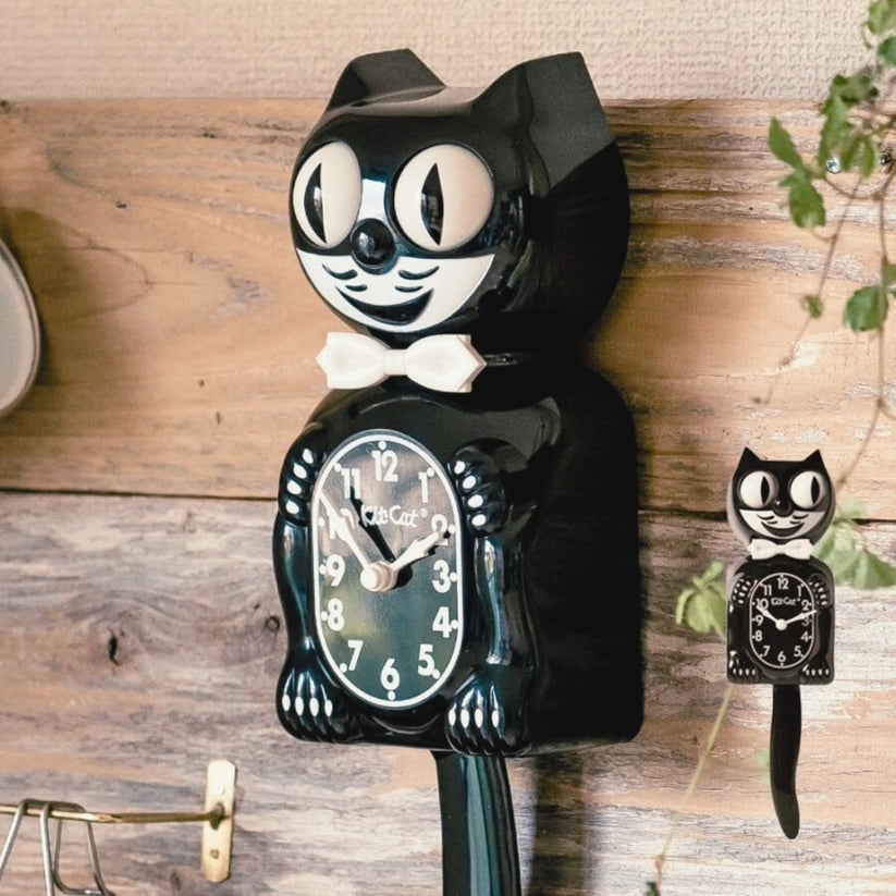 CLASSIC BLACK KIT CAT KLOCK