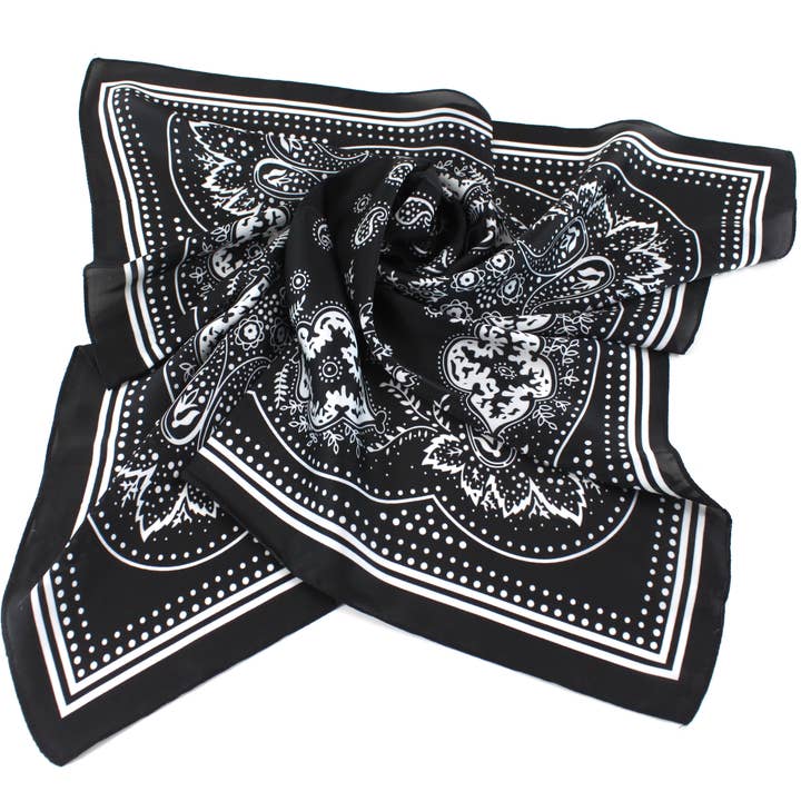 SATIN BANDANA