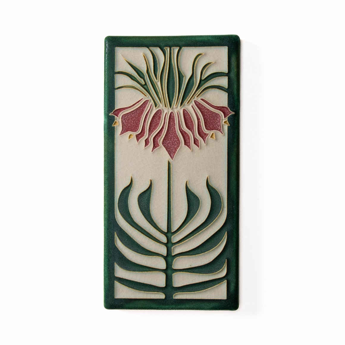 4X8 TILE PERSAIN LILY RED