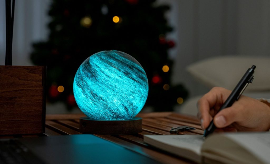ASTRA GLASS LIGHT LARGE STELLAR OCEAN