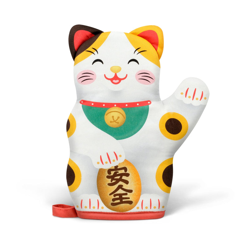 FELINE LUCKY OVEN MITT