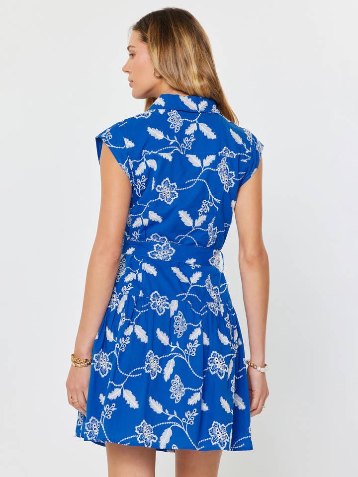 SHORT SLEEVE BUTON DOWN DRESS