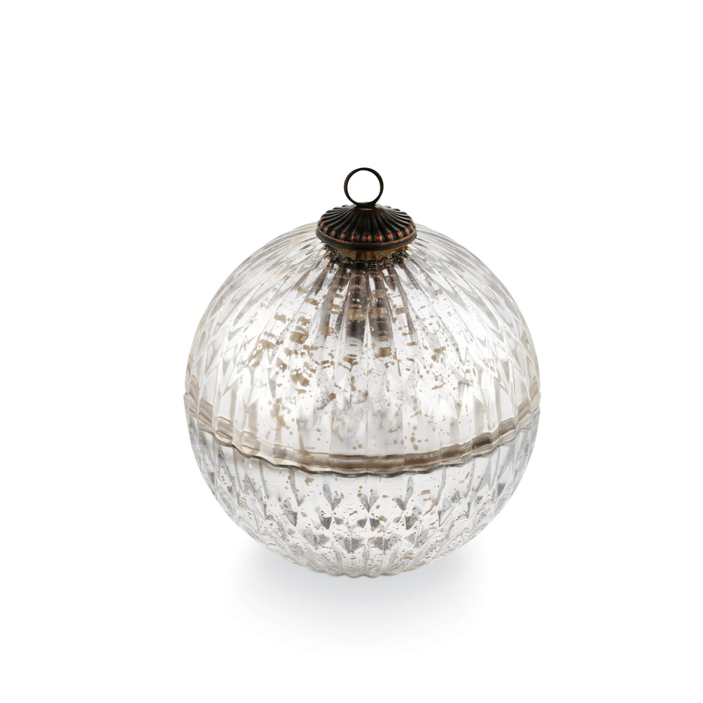 BALSAM CEDAR MERCURY ORNAMENT CANDLE