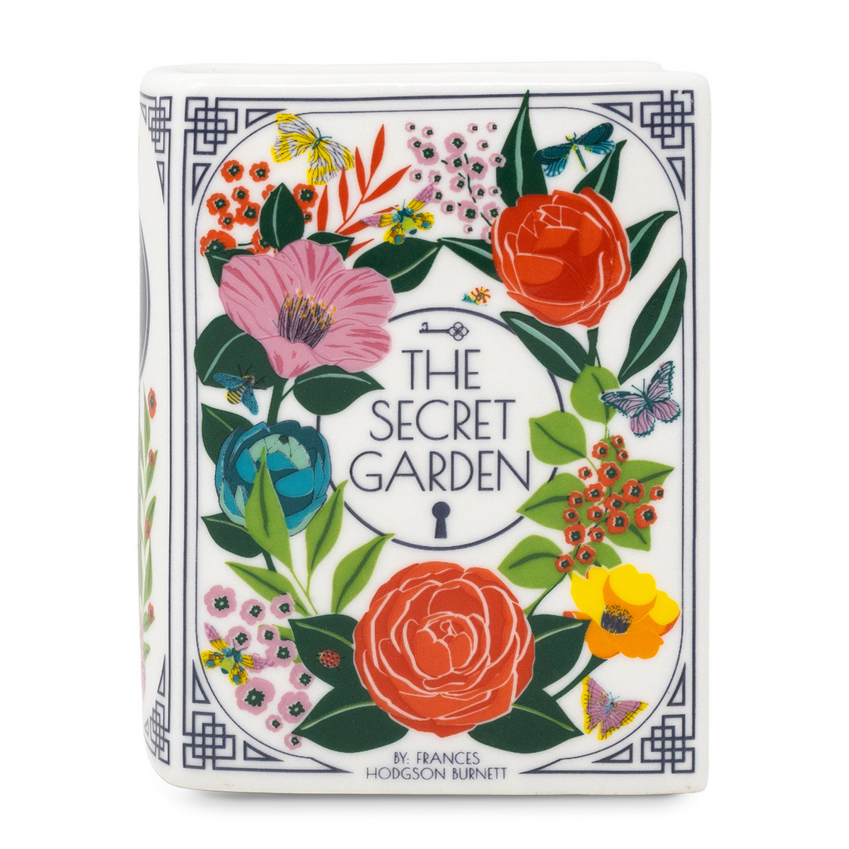 BOOK CANDLE SECRET GARDEN