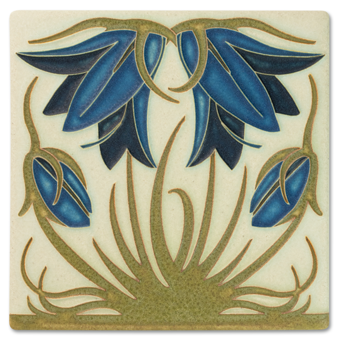 6X6 TILE LADYBELL BLUE