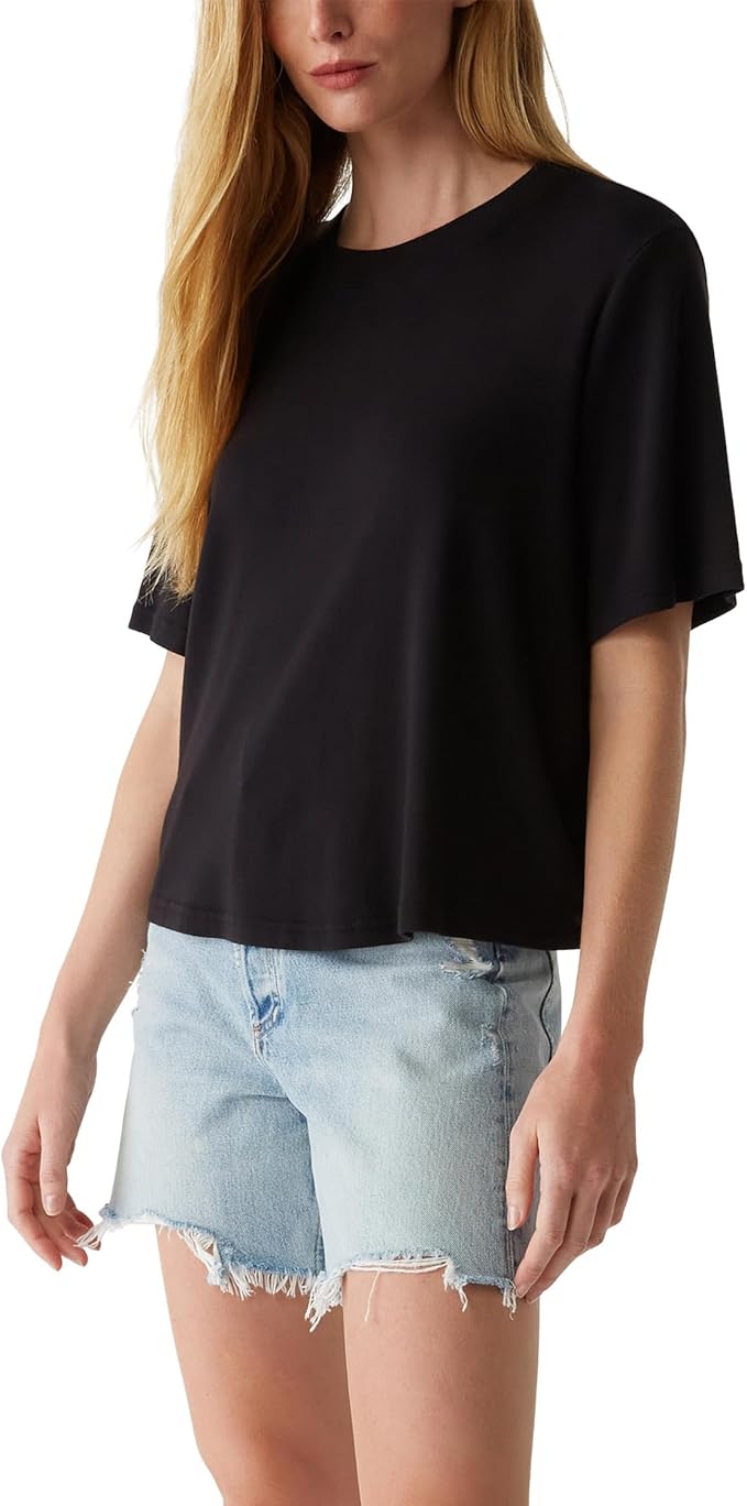 KONA GENEROUS 1X1 COTTON CREW