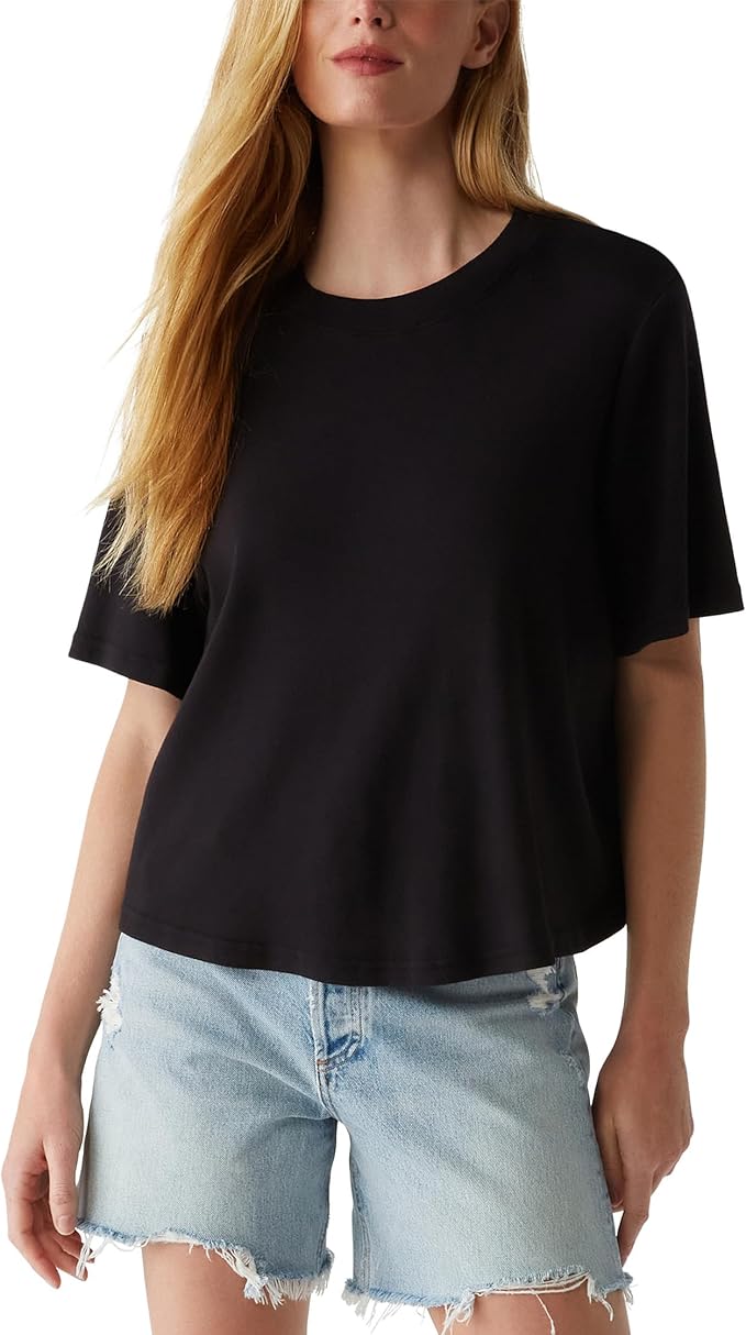 KONA GENEROUS 1X1 COTTON CREW