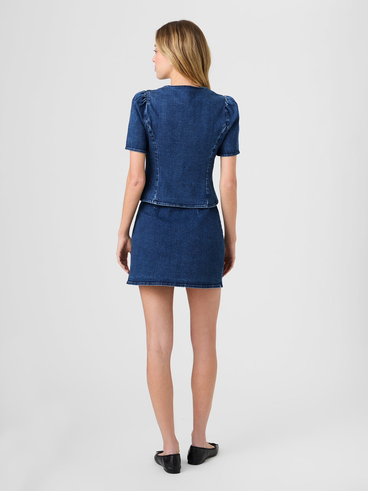 DELANCY DENIM TOP