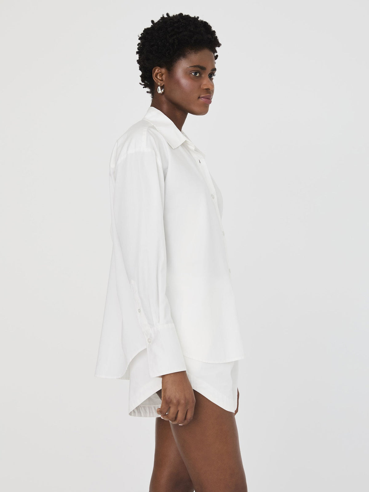 ALEXIS COTTON OVERSIZED SHIRT