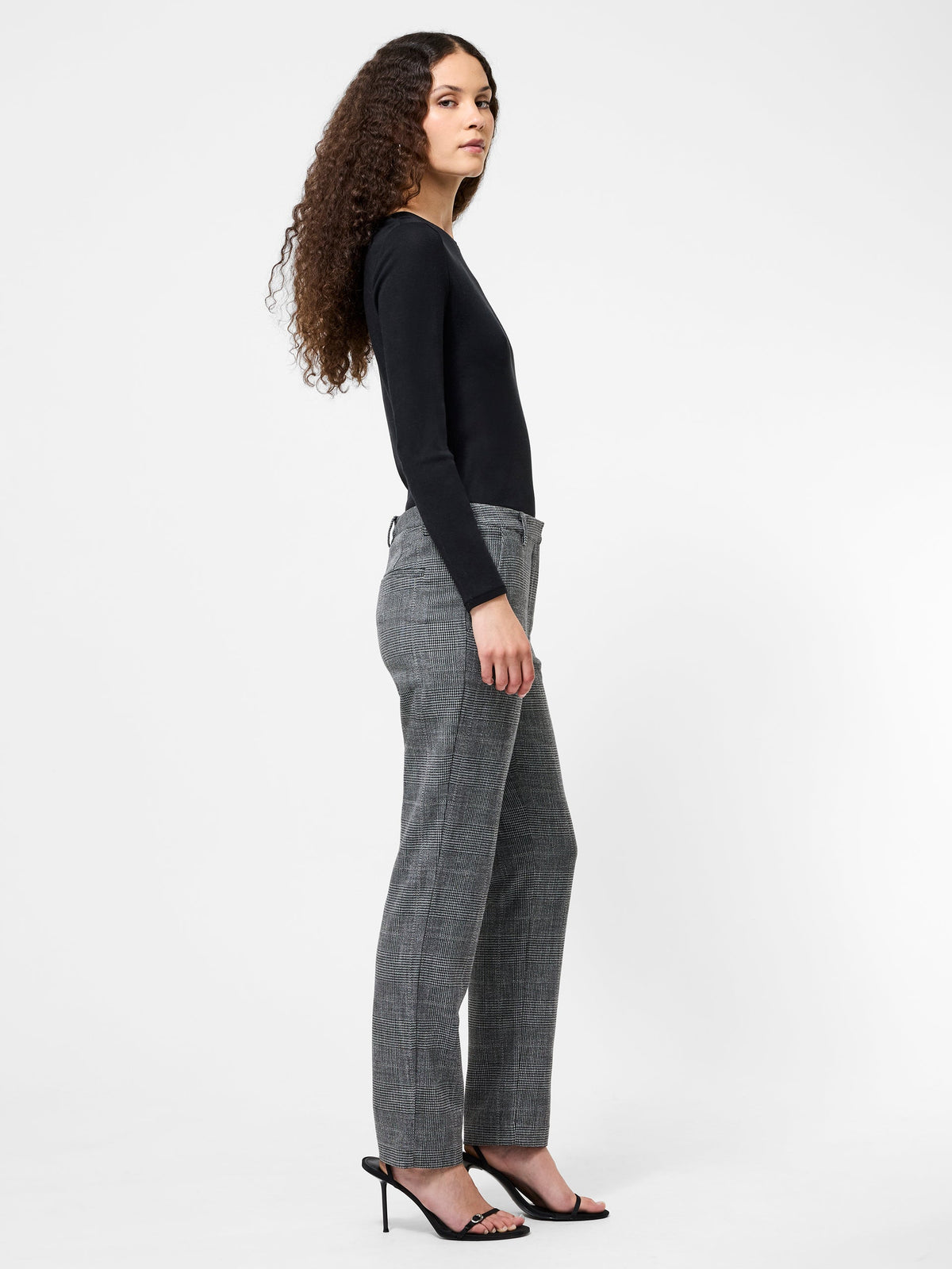 CROPPED SLIM FIT PANTS