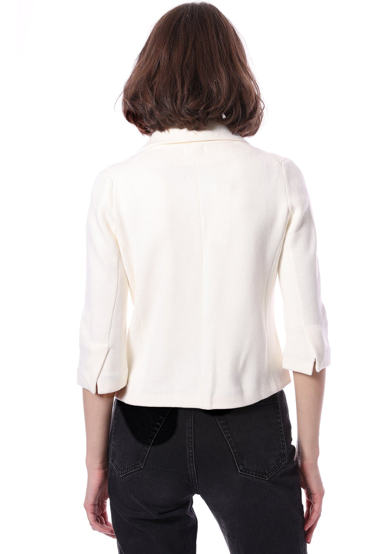 COTTON SHRUNKEN BLAZER