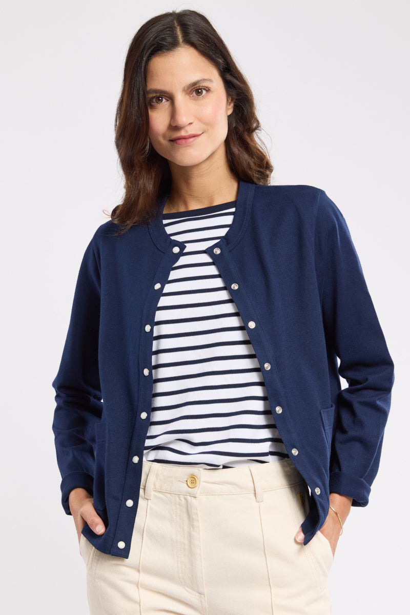 SNAPFRONT CARDI
