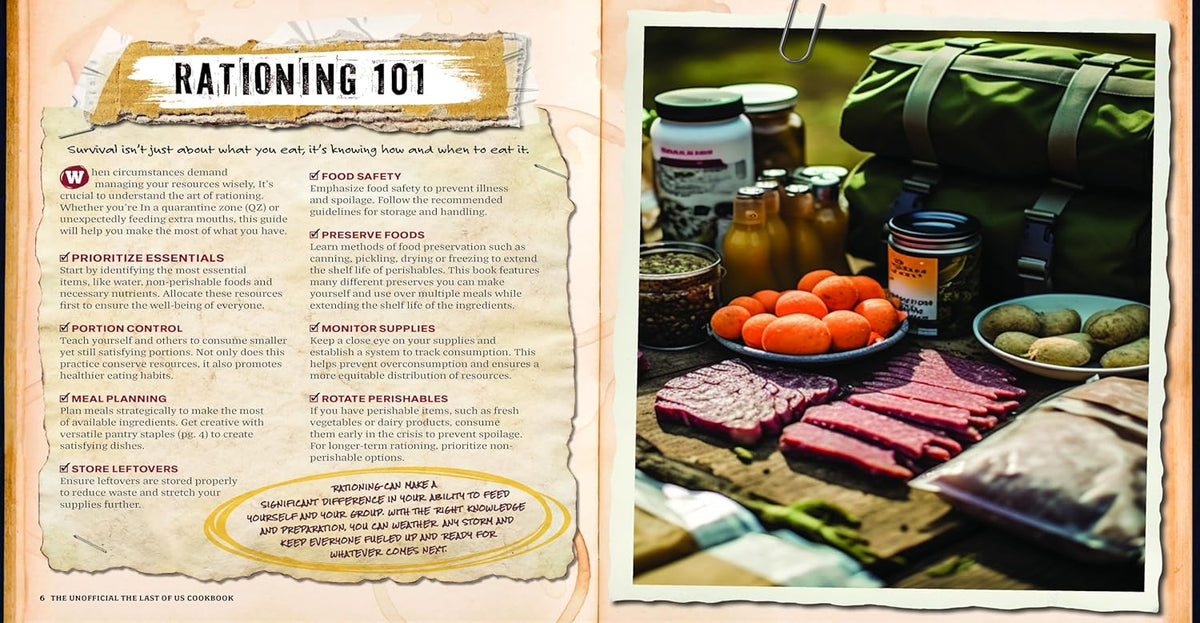 UNOFFICIAL THE LAST OF US COOKBOOK