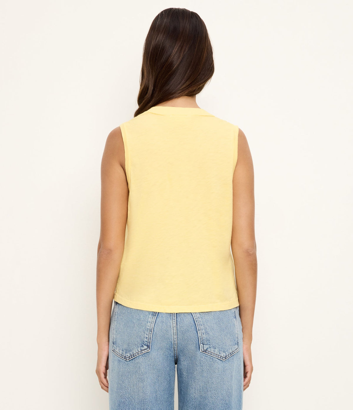 IRA VNECK SUPIMA SLUB TANK