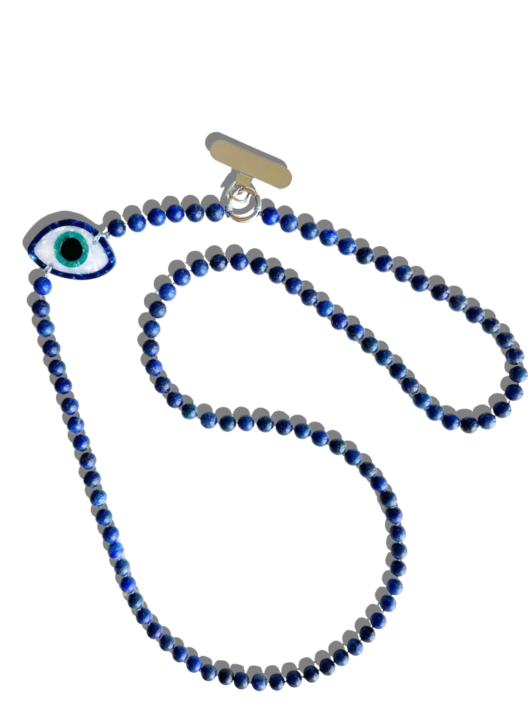 EVIL EYE CROSSBODY PHONE CHAIN