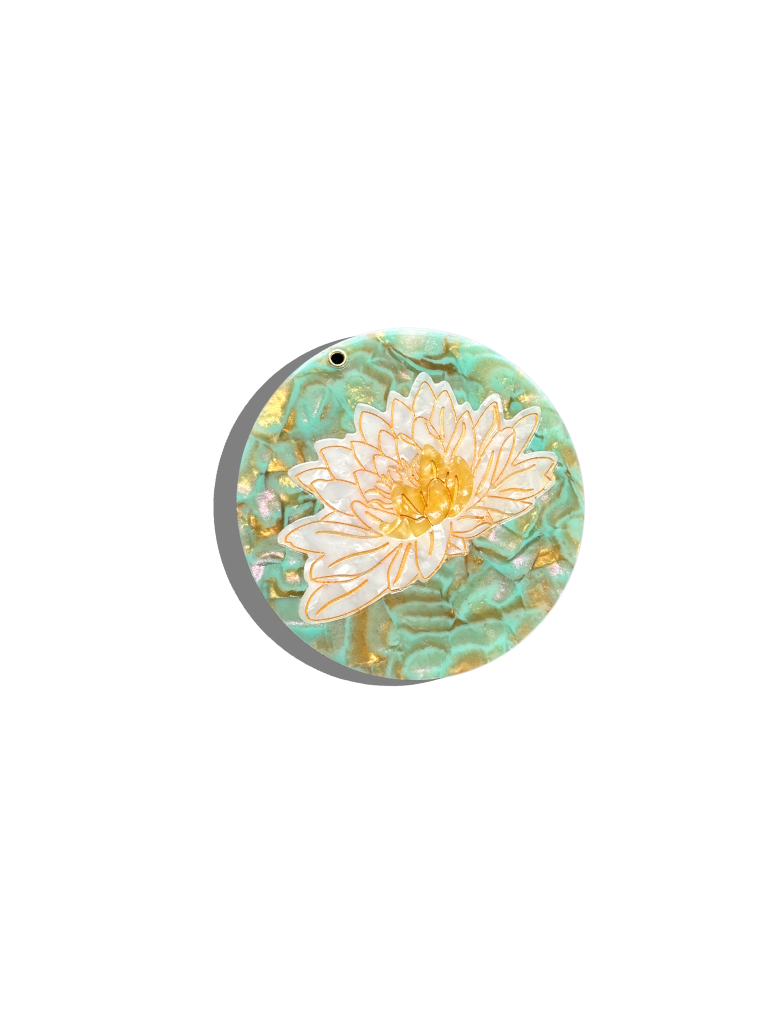 WATERLILY COMPACT MIRROR
