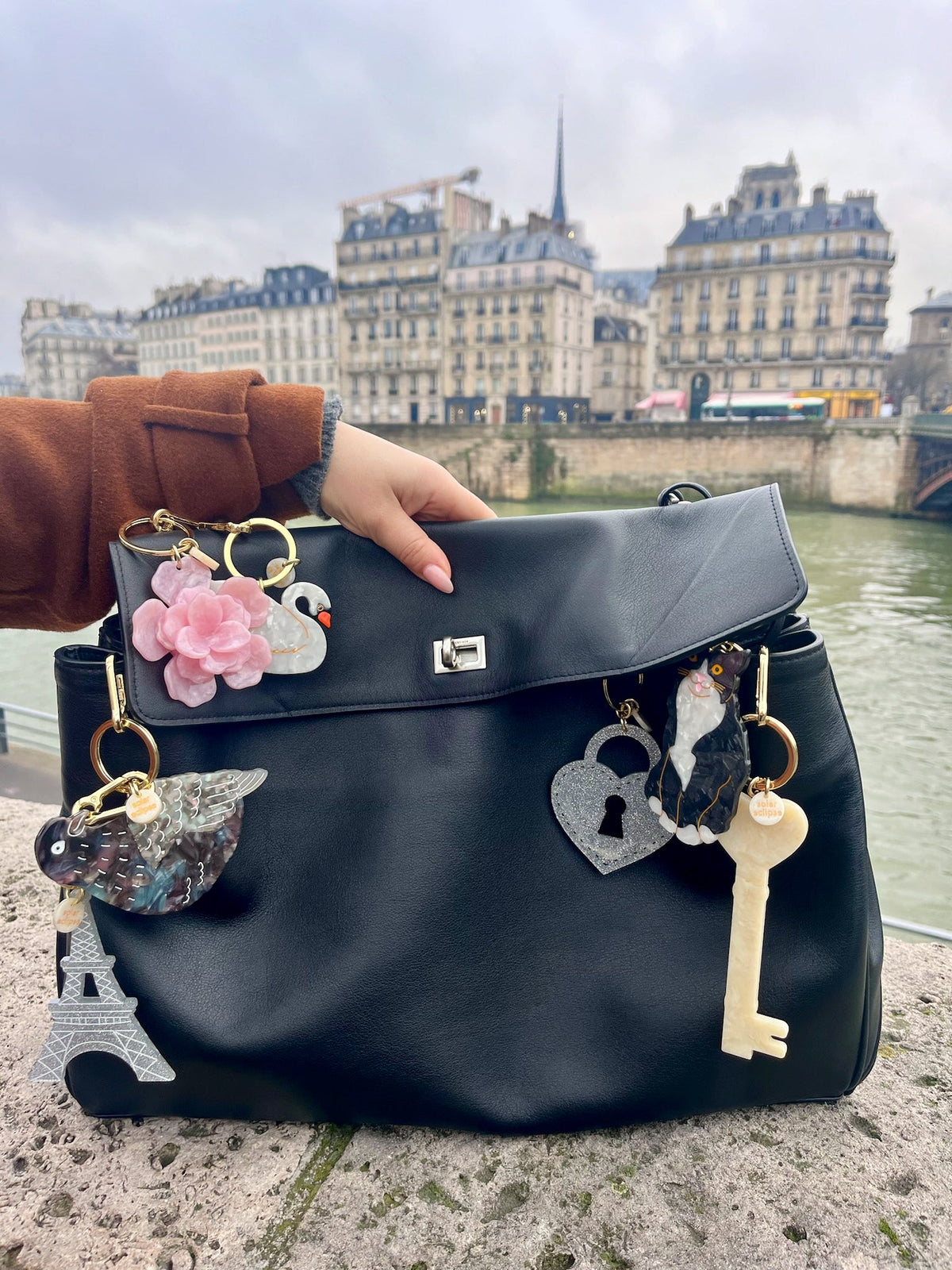 EIFFEL TOWER BAG CHARM