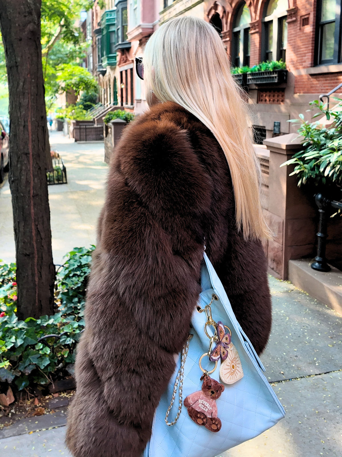 CELESTIAL HEART BAG CHARM