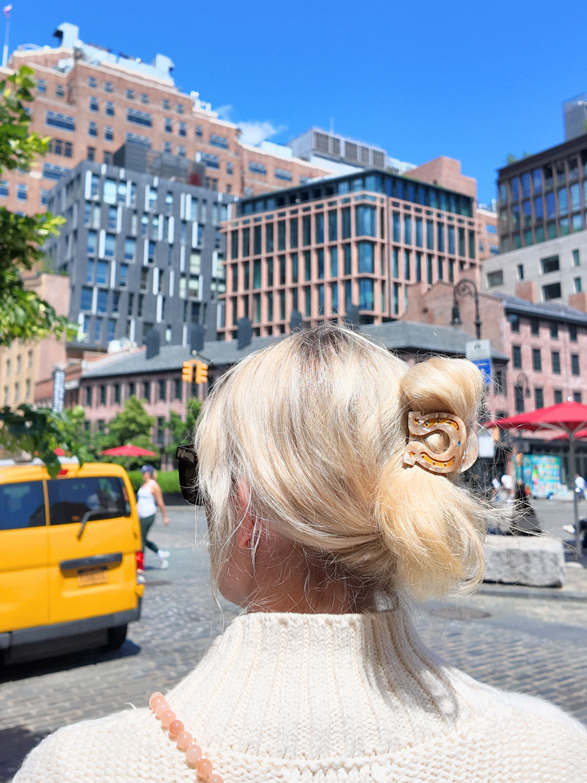 GOOD LUCK HORSESHOE CLAW CLIP