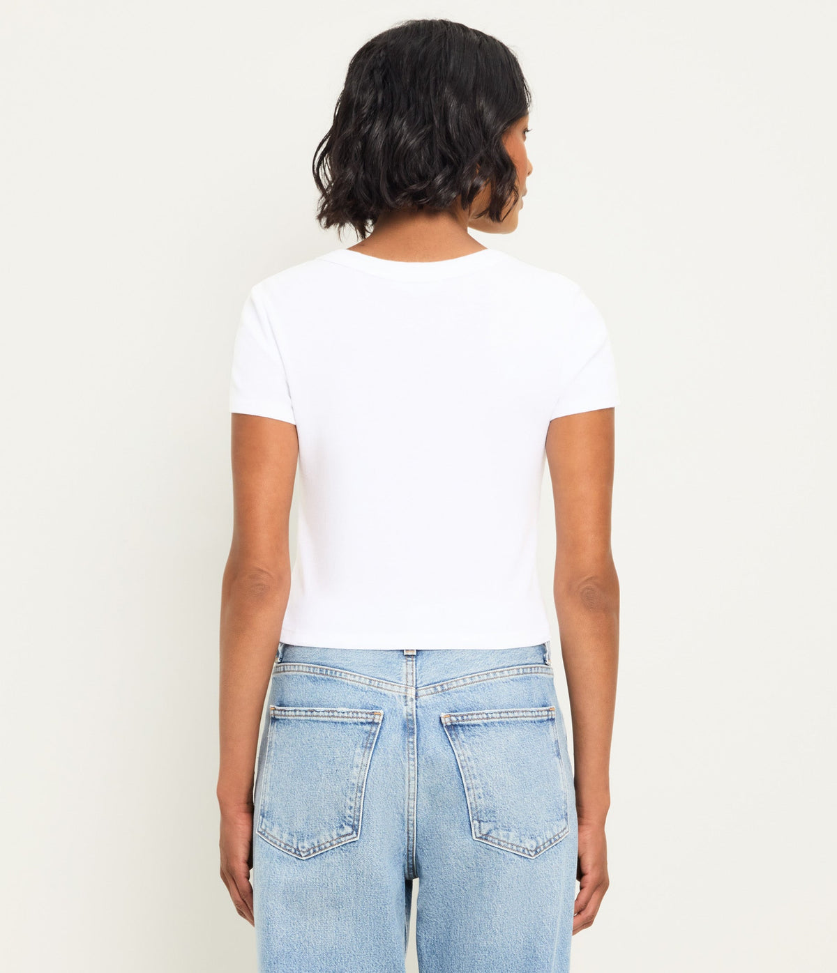 MIMI 1X1 CROPPED TEE