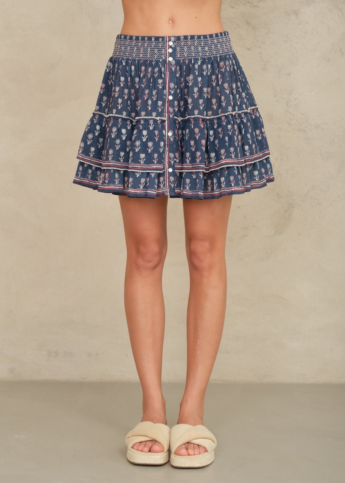 ARI PRINT MINI SKIRT