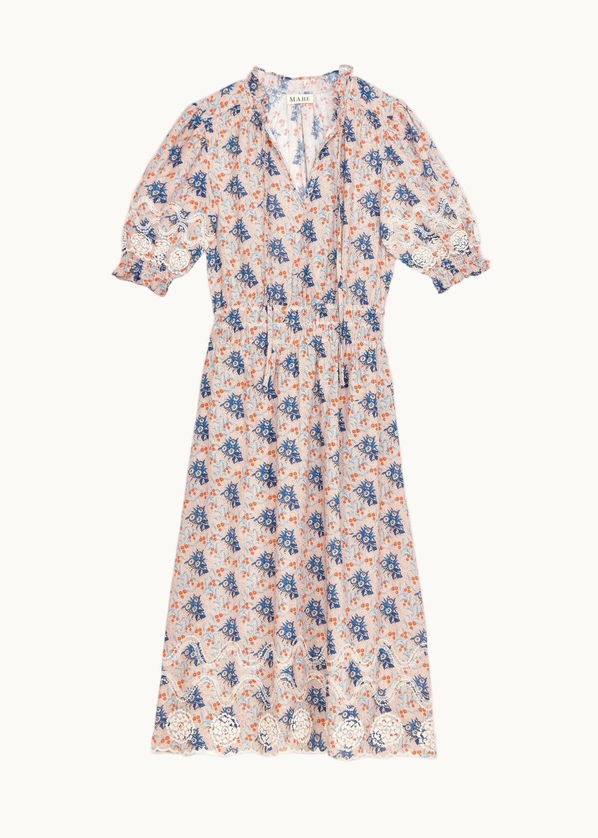 aster midi dress Zimmermann, Aster cutout floral cotton midi dress, Women, Brown, XS, Dresses
