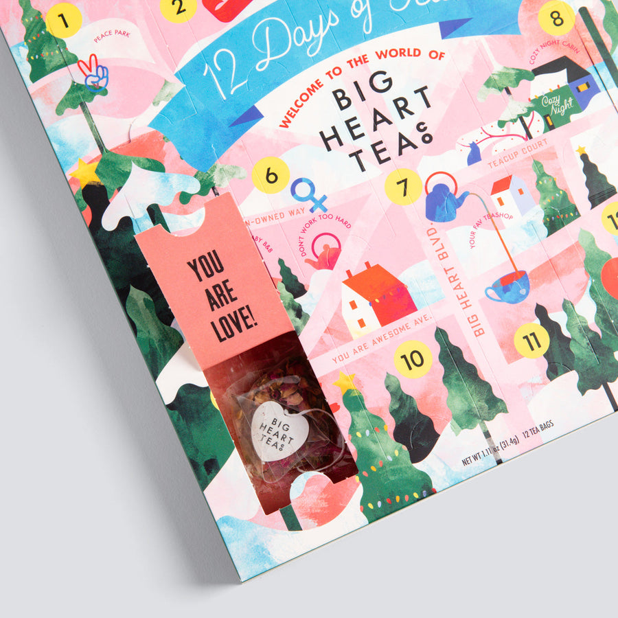 12 DAYS OF COZY TEA ADVENT CALENDER