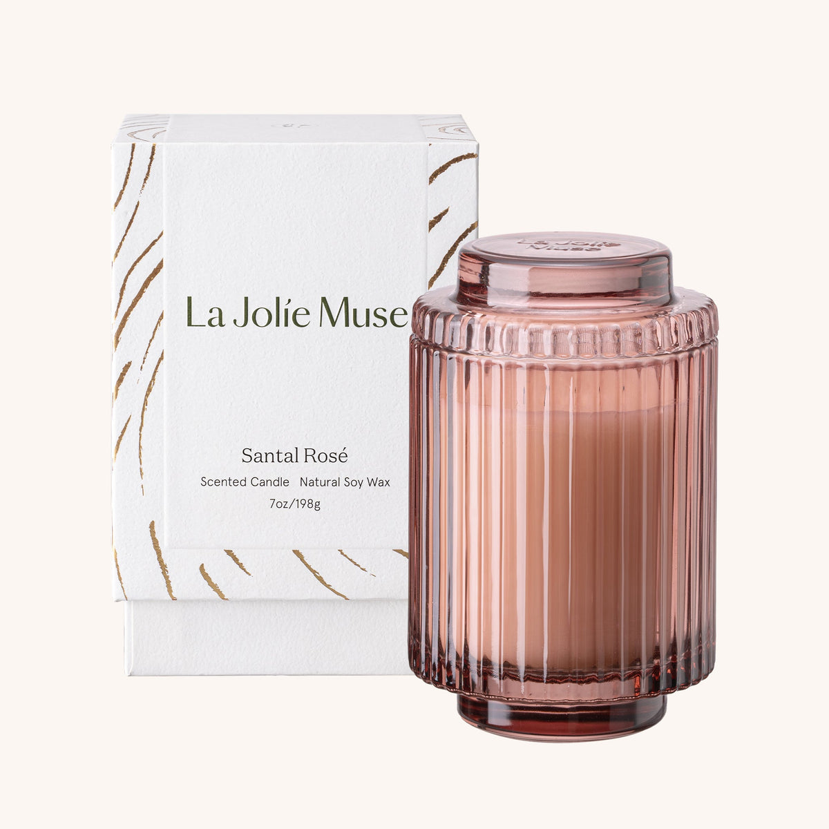 AMELIE CANDLE SANTAL ROSE