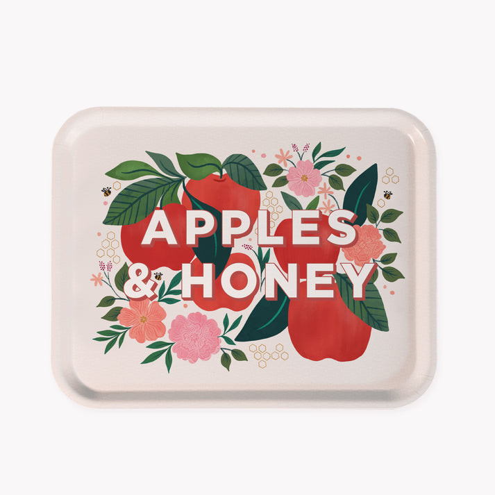 APPLES &amp; HONEY SERVING TRAY