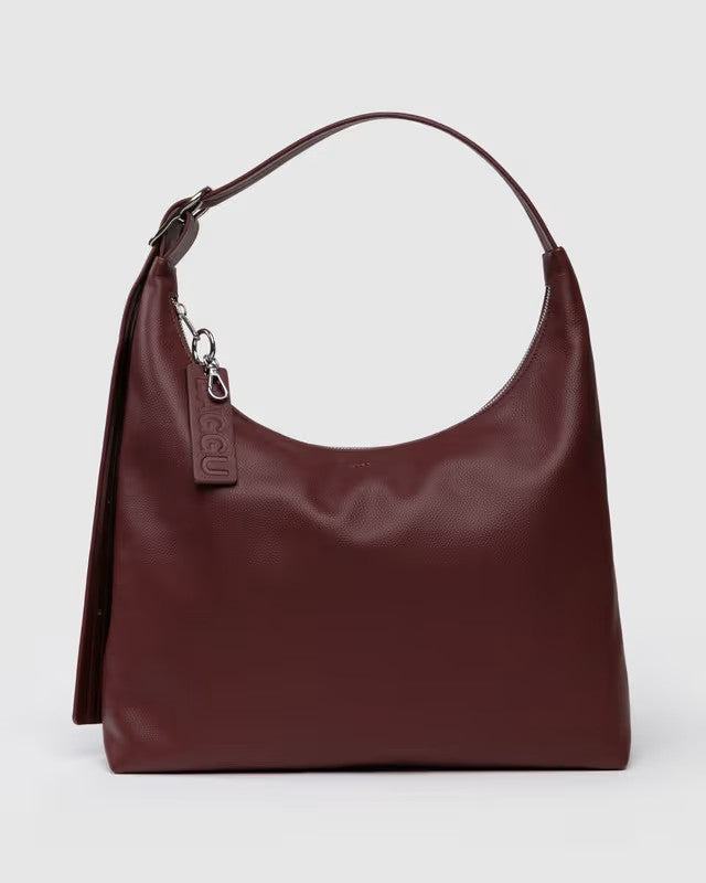 LEATHER SHOULDER BAG