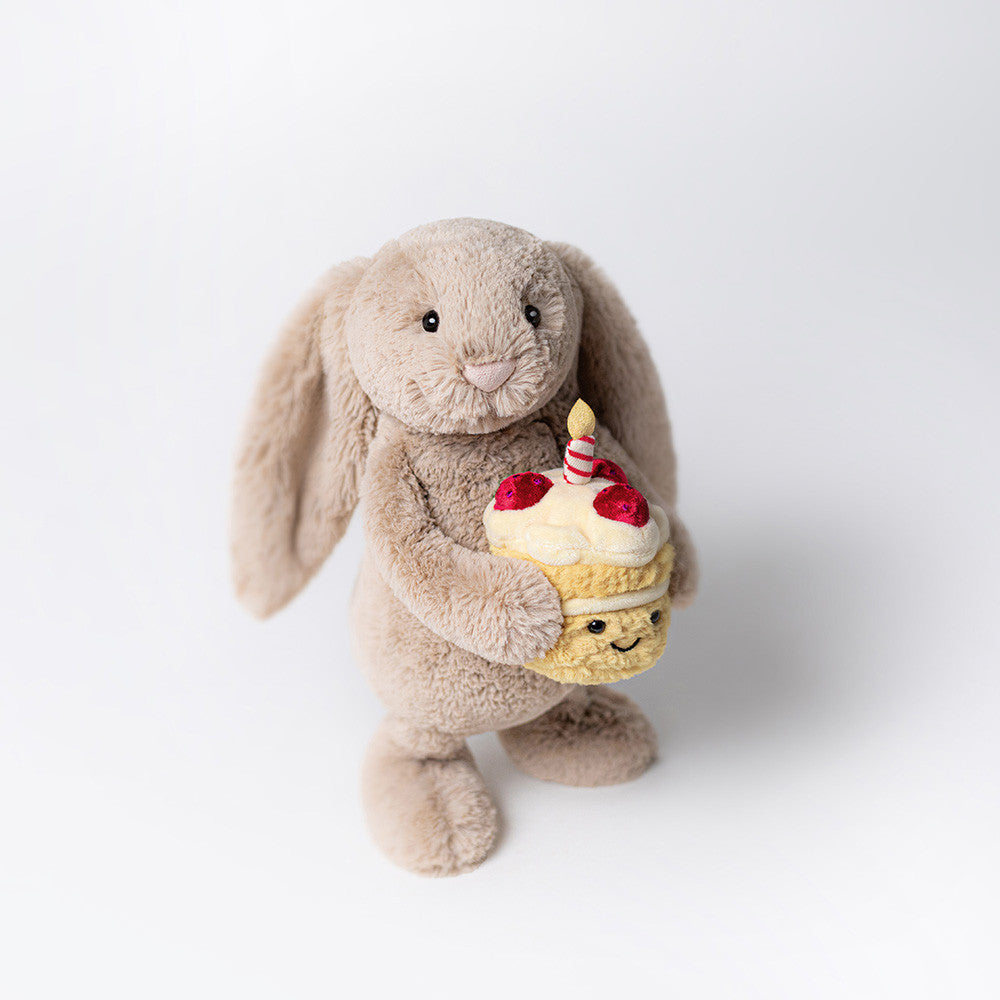 BASHFUL BEIGE BUNNY BDAY