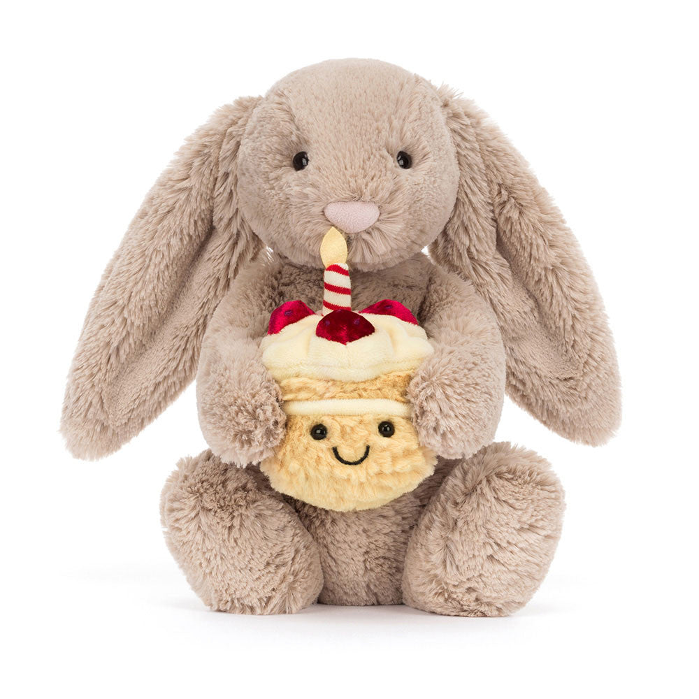 BASHFUL BEIGE BUNNY BDAY
