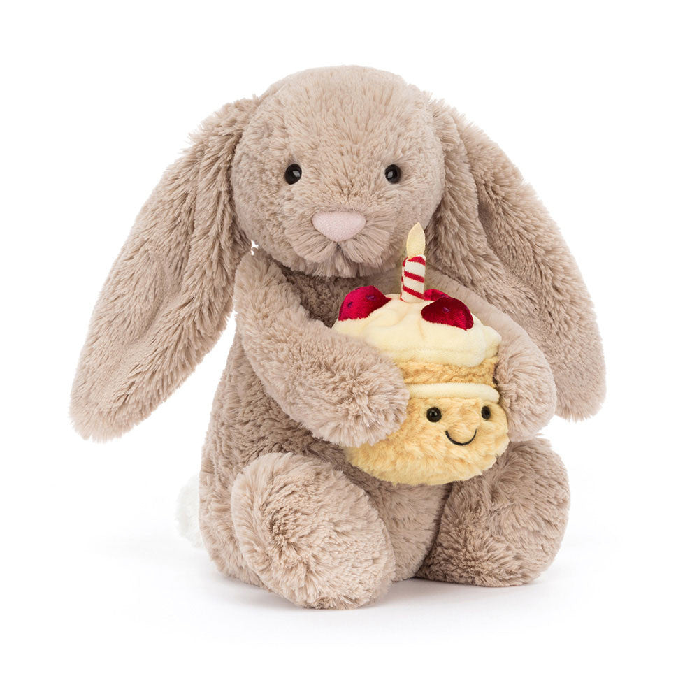 BASHFUL BEIGE BUNNY BDAY