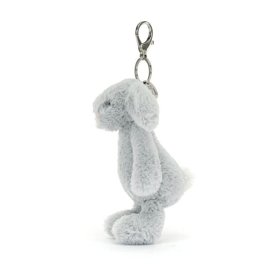 BASHFUL SILVER BUNNY BAG CHARM