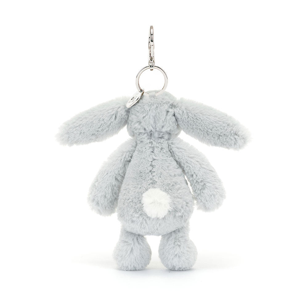 BASHFUL SILVER BUNNY BAG CHARM