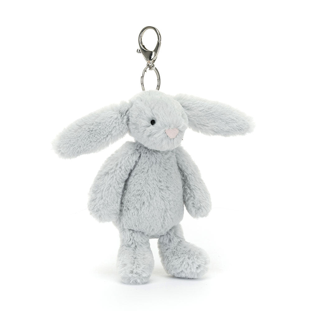BASHFUL SILVER BUNNY BAG CHARM