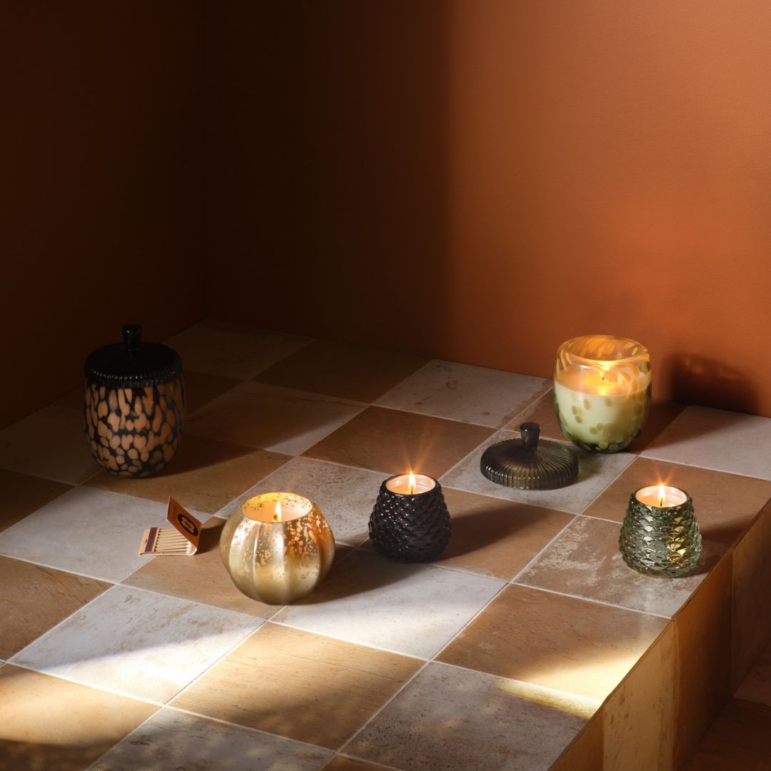 WOODFIRE PINECONE VOTIVE CANDLE