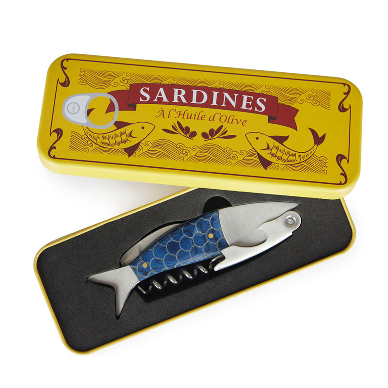 SARDINES TIN CORKSCREW