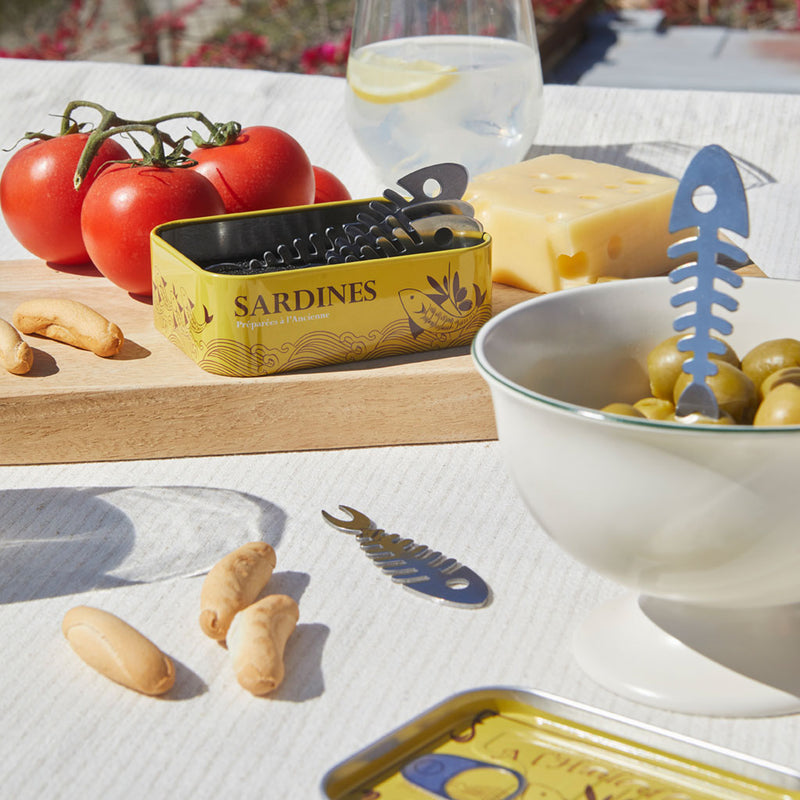 SNACK FORK SARDINES TIN