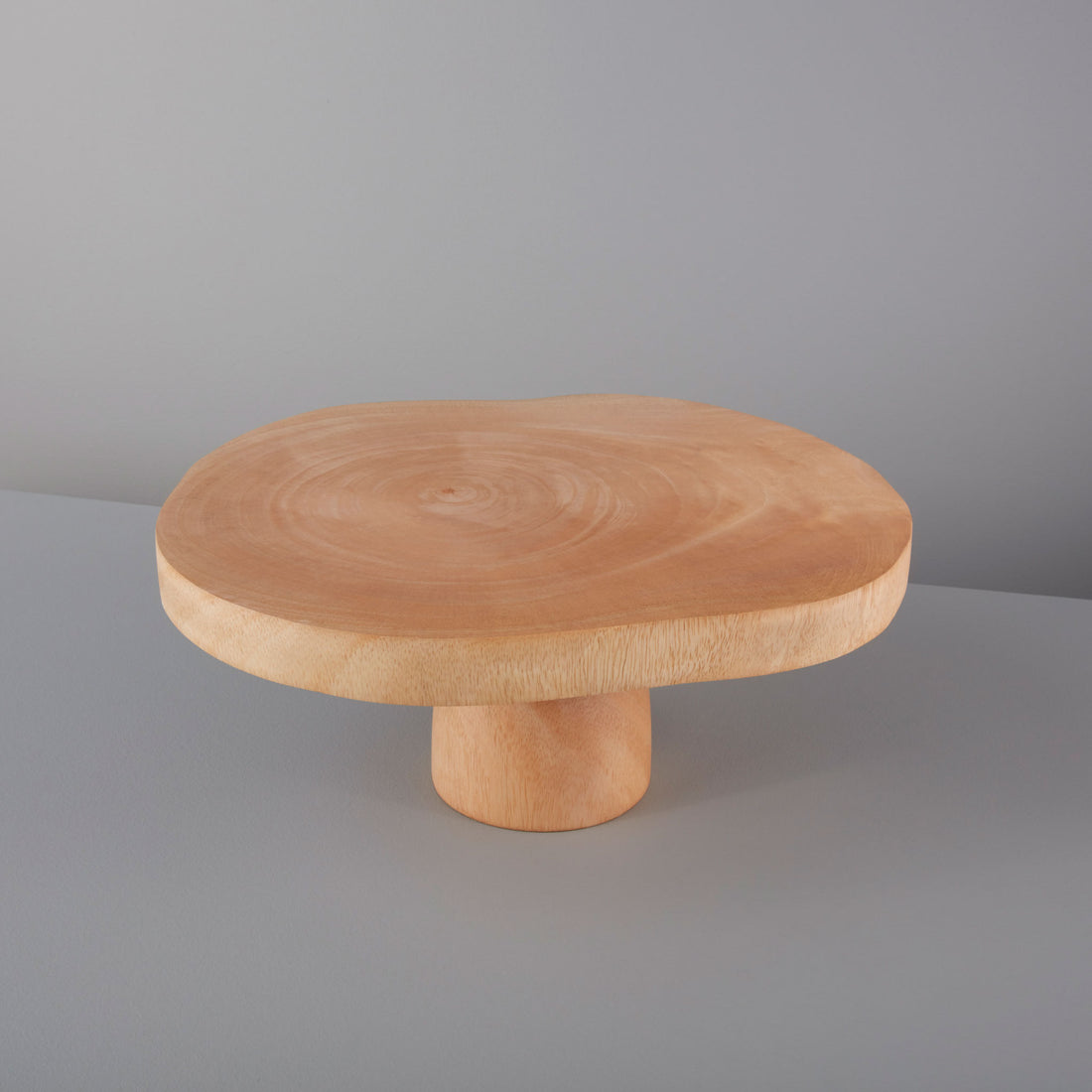 KILN MANGO WOOD CAKE STAND