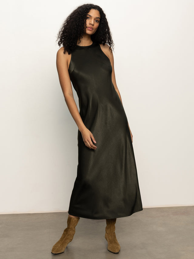 EVERYDAY SATIN DRESS