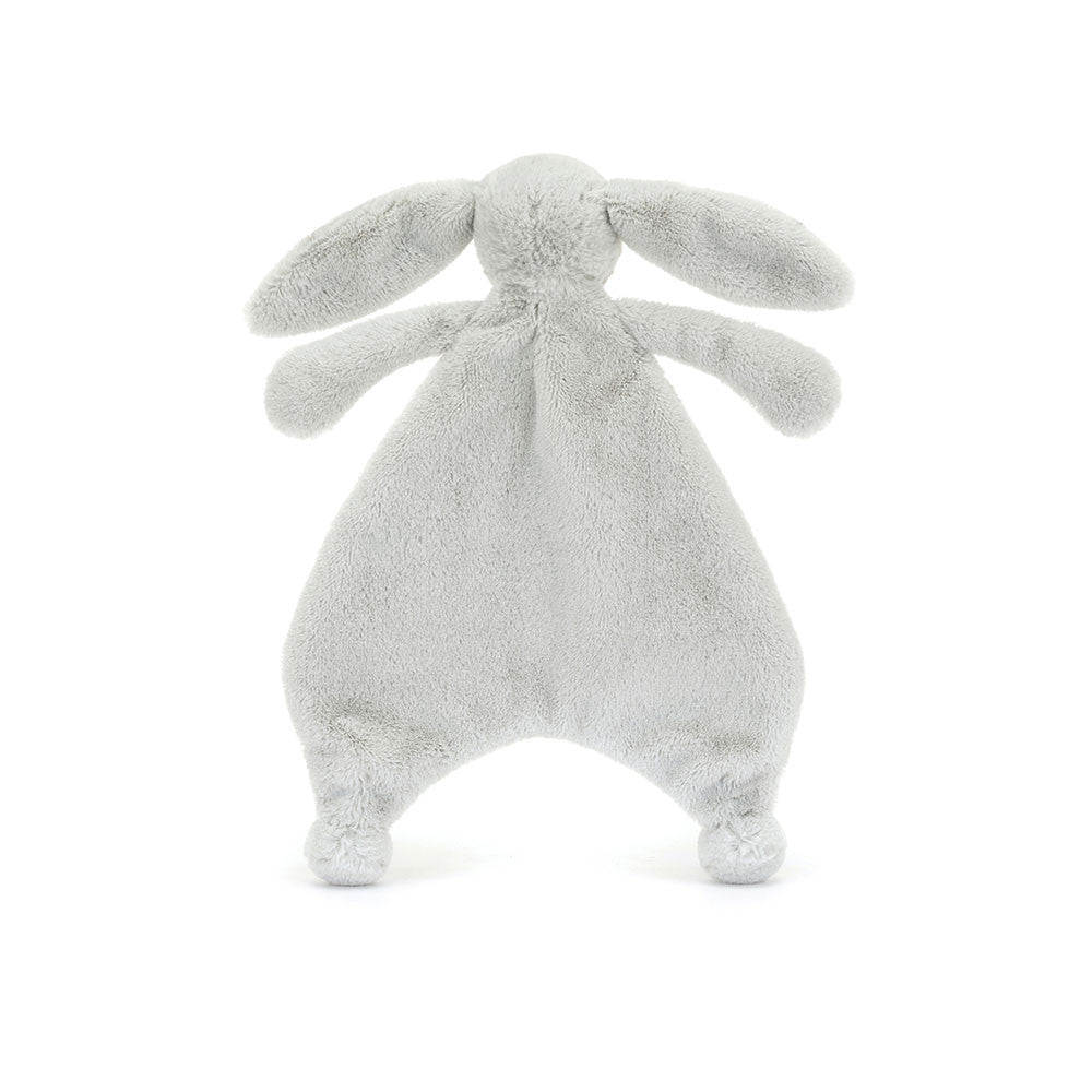 BASHFUL SILVER BUNNY COMFORTER