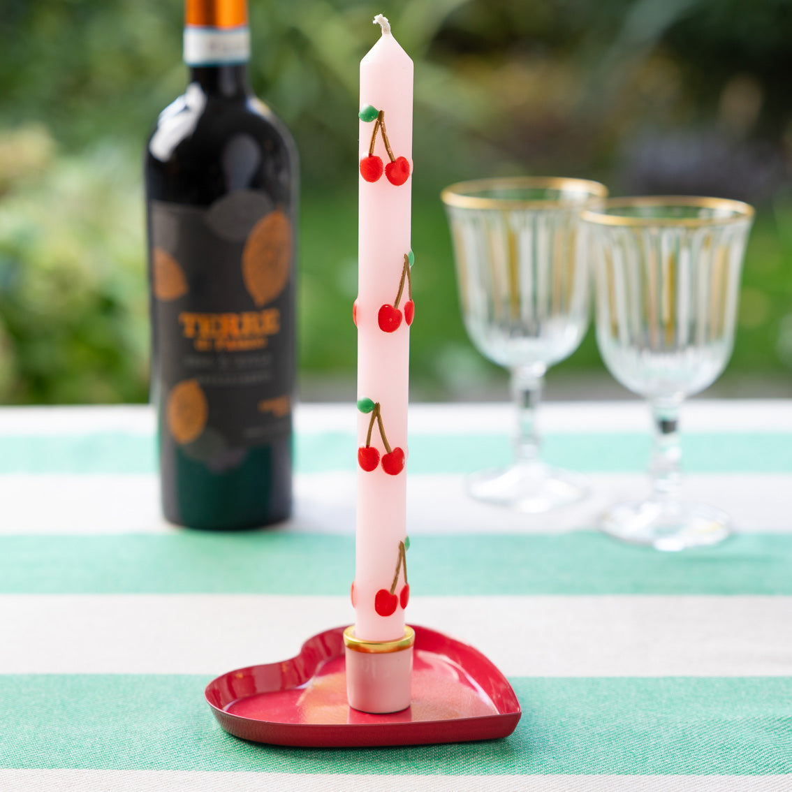 CHERRY DINNER CANDLES