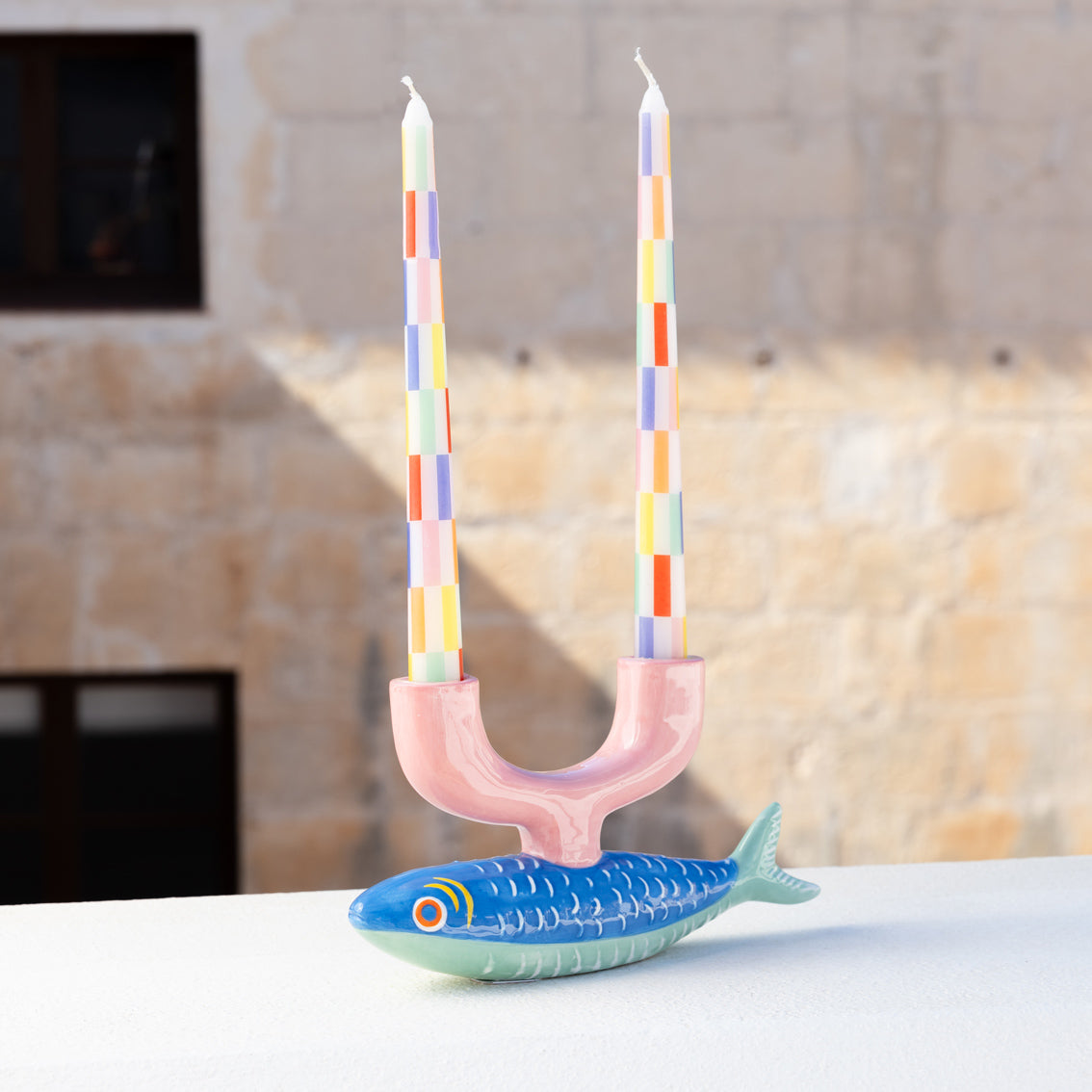 SARDINE CANDLE HOLDER