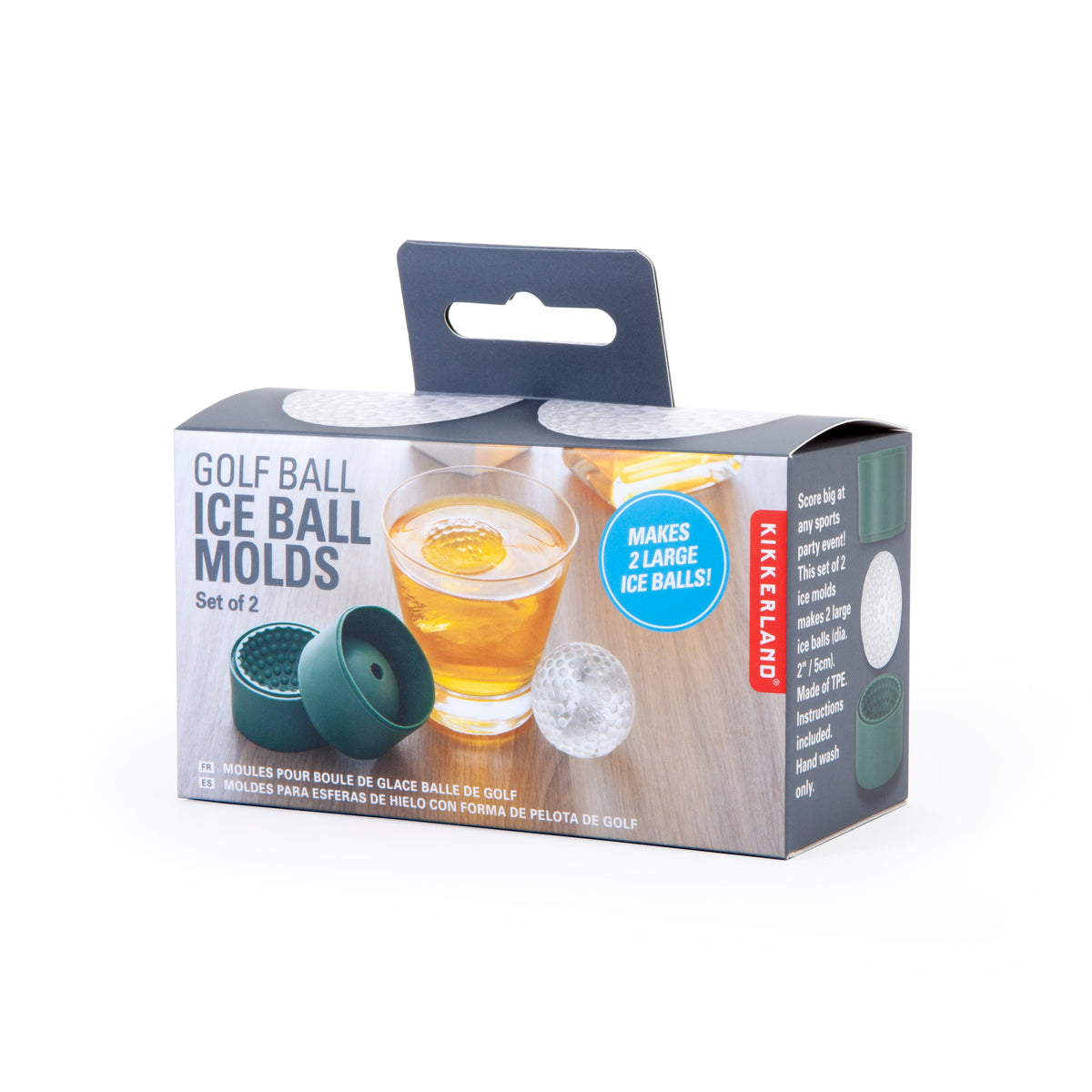 GOLF BALL ICE BALL MOLDS