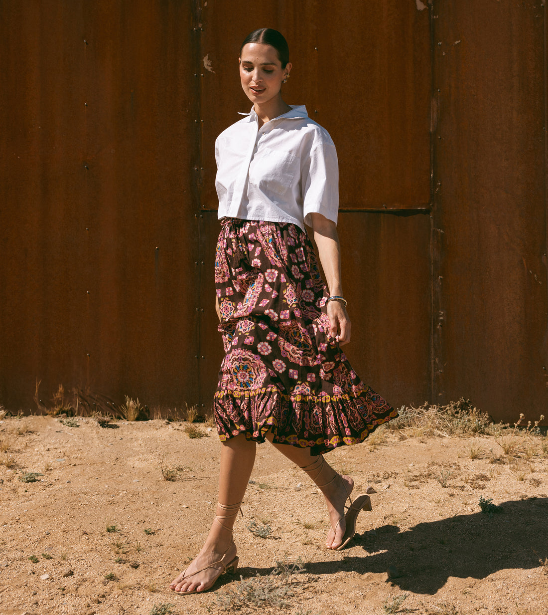 CASEY MIDI SKIRT