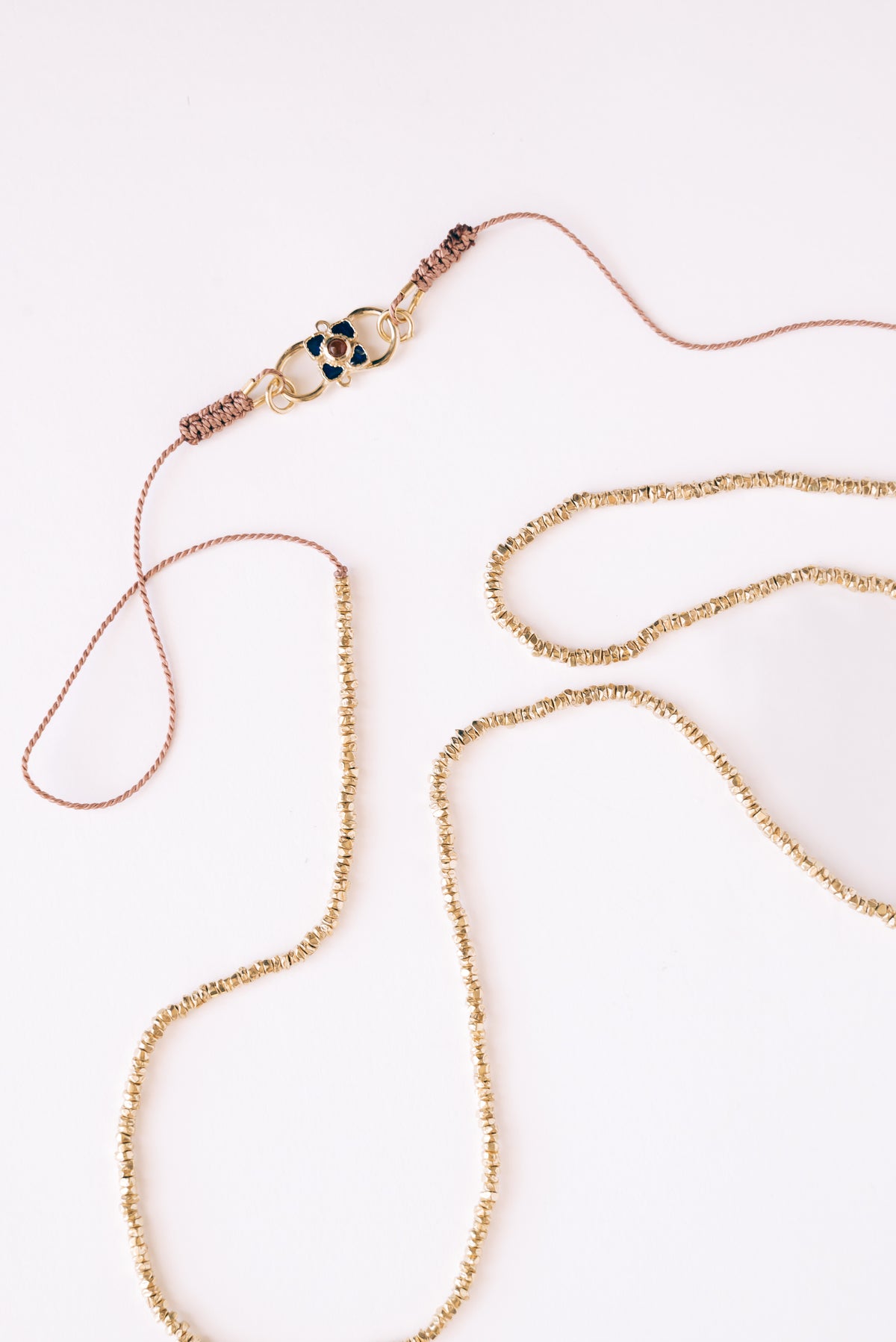 CRYSTAL FLOWER PENDANT/PUNE 80CM