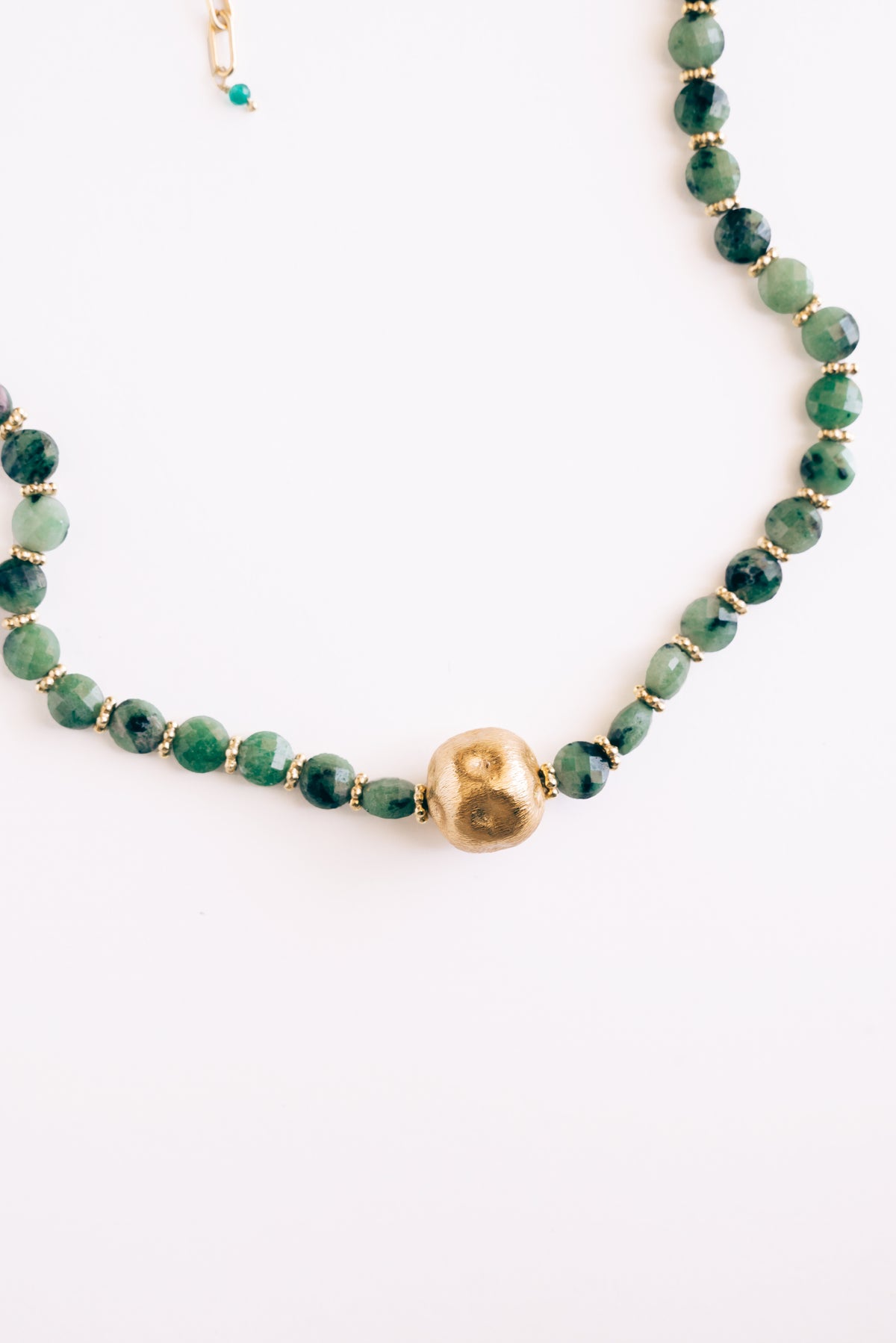 BAPU NECKLACE RUBY ZOISITE