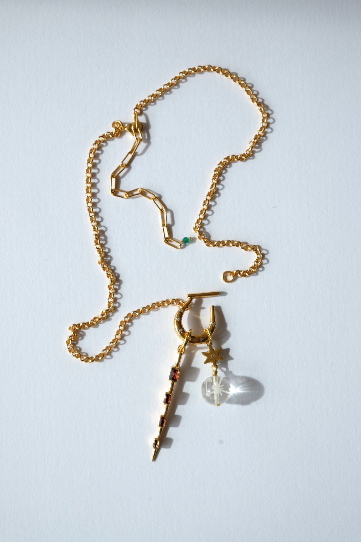 COSMOS LUCKY CHARM NECKLACE